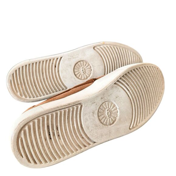 Ugg Cahlvan 8 Sneaker Slip On Hickory Suede Comfort Lightweigh Effortless Basics - Picture 4 of 5